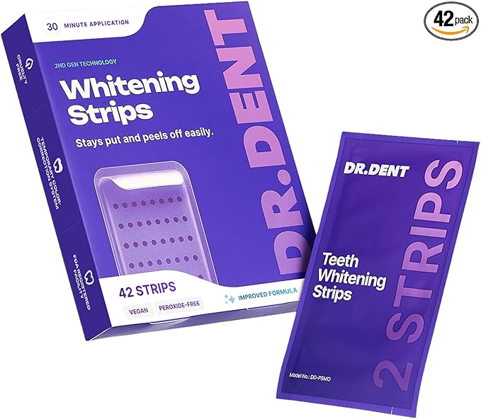 DrDent Purple Whitening Strips