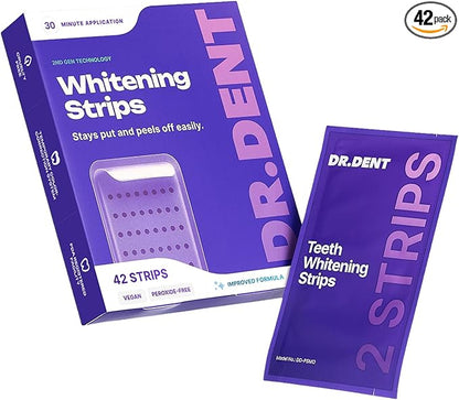 DrDent Purple Whitening Strips